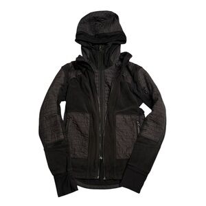 lululemon athletica Black Hooded Jacket